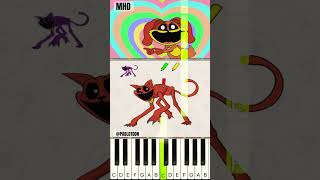 What is your IQ Painting color CatNap monster puzzle game PADLOTOON  Piano Tutorial [upl. by Loggins]