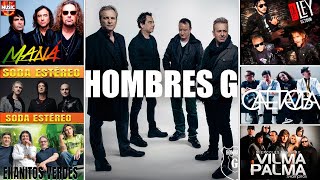 Mix Lo Mejor Del Rock En Espanol Maná Hombres G Soda Stereo Bunbury Vilma Palma y más [upl. by Tertius732]