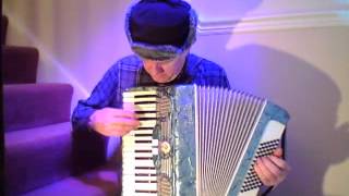 Tanz Tanz Yidelekh Jewish klezmer tune on Galanti accordion [upl. by Rombert404]