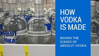 How Vodka Is Made Behind The Scenes of Absolut Vodka [upl. by Merv426]