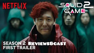 SQUID GAME season 2 reviews ampcast Korean2024likeshareswuaid game2024 [upl. by Jasmin809]