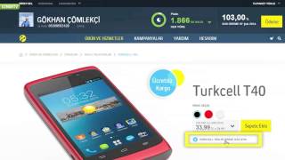 Turkcellden Kontratlı Telefon Nasıl Alınır [upl. by Ardnasac]