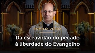 Homilia Diária  Da escravidão do pecado ao anúncio do Ressuscitado Sábado da Oitava de Páscoa [upl. by Engis]