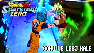 Goku vs Legendary Super Saiyan Kale  Dragon ballSparking Zero Full Fight Gameplay [upl. by Alfie]