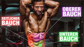 Die 3 BESTEN Bauch Übungen die DU machen musst  Bauchmuskelntraining [upl. by Fabi99]