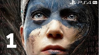 HellBlade Senua´s Sacrifice Gameplay walkthrough Part 1  Prologue Ps4 PRO [upl. by Wolenik]