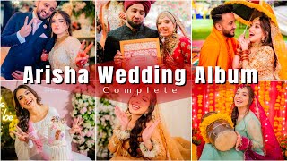 Arisha Razi Khan Wedding ALBUM 2024  Arisha Ki Shaadi Ki Beautiful 😍 Picture  Enjoy Blossom [upl. by Thompson935]