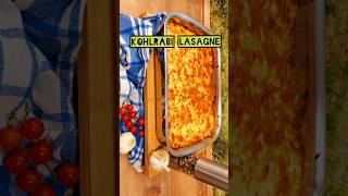 Kohlrabi Lasagne mit knuspriger Käsekruste 🧀 Lecker leicht LowCarb [upl. by Alysoun]