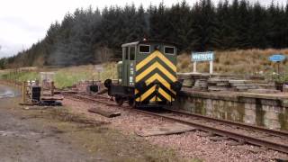 Ruston 48DS shunter at Whitrope [upl. by Fridlund]