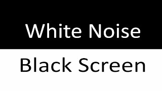 10 Hours of White Noise  Black Screen  No Ads  Deep Sleep Focus and Relaxation Sounds [upl. by Chucho713]