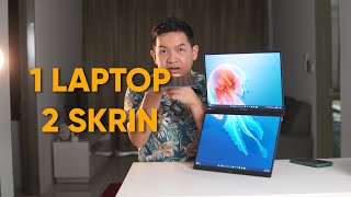 Kenapa Laptop ni ada 2 skrin  ASUS ZenBook Duo 2024 UX8406 [upl. by Leik]