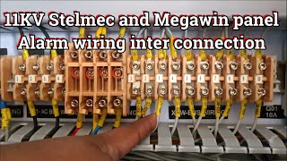 11kv Magawin to stelmec Alarm wiring inter connection [upl. by Saihtam]