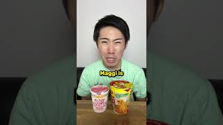 🇯🇵Japanese Maggi vs 🇮🇳Indian Maggi [upl. by Isayg146]