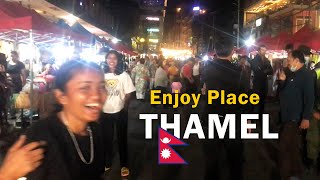 Thamel NEPAL Walking Tour  Nightlife of Nepal KATHMANDU [upl. by Faline]