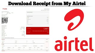 Tuto Airtel Money sur My Airtel App [upl. by Eilliw56]