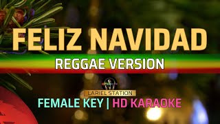 Feliz Navidad  KARAOKE  Female Key [upl. by Giza446]