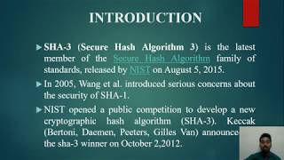 Introduction to SHA3 Cryptography [upl. by Picker]