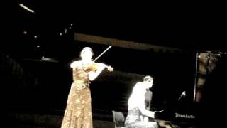 Live in Berlin Hilary Hahn Valentina Lisitsa Johannes Brahms Hungarian Dance No 11 [upl. by Reade106]