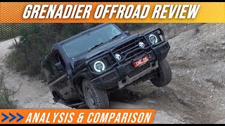 INEOS Grenadier Offroad Review amp Comparison  Australia [upl. by Enihpled]