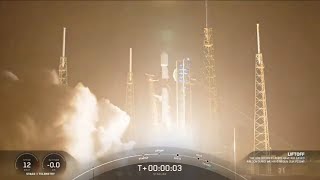 Blastoff SpaceX launches Starlink batch that includes 13 directtocell satellites [upl. by Revart]