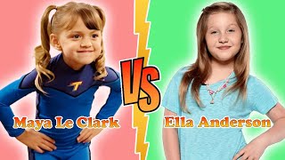 Maya Le Clark VS Ella Anderson Transformation ★ From Baby To 2023 [upl. by Phillipp252]