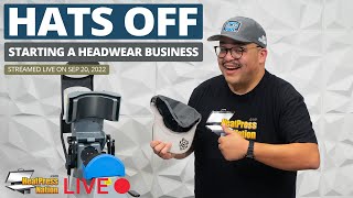 Live Episode Hats Off  Starting A Headwear Business [upl. by Nnairda840]