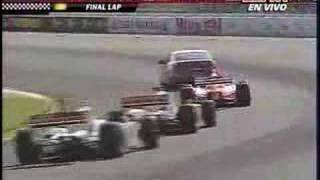 IndyCar AJ Foyt Milwaukee 225 2008 Crash [upl. by Valina146]