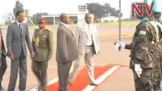 Museveni tours Rwanda Genocide Park [upl. by Karita685]