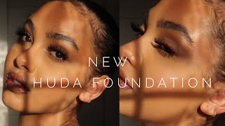 NEW HUDA BEAUTY FOUNDATION REVIEW 400G MACCHIATO  HIT OR MISS [upl. by Tnomed]