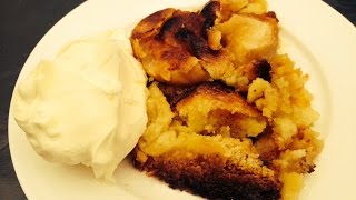 RECETTE  Pommes au four aux amandes et caramel de pommes [upl. by Adgam]