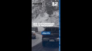 UDOT proposes tolls for Big Cottonwood Canyon to ease congestion [upl. by Charlene]