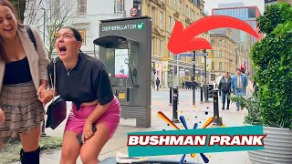 BUSHMAN PRANK 2024 BEST REACTIONS 2024 [upl. by Hertha914]