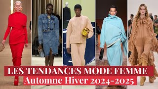 Tendances mode femme automne hiver 2024  2025 [upl. by Materi]