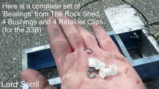 Lortone 33B  Rock Tumbler Repair  Bushing Replacement  Part 1 of 2 [upl. by Buehrer97]