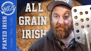 All Grain Peated Irish Whisky Mash  Home Distilling Recipies [upl. by Ettesoj]