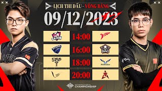 BAC vs TLN  BHD vs BRO  SGP vs FW  VGM vs HKA  VÒNG BẢNG AIC 2023  NGÀY 0912 [upl. by Anhoj900]