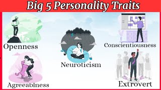 The Five factor Theory of Personality hindi  Big Five Personality Traits hindi  OCEAN Personality [upl. by Stilla]