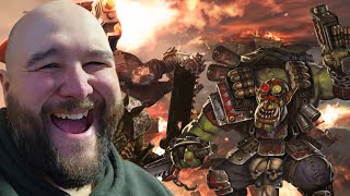 The Orks  Warhammer 40000 by The Templin Institute Reaction [upl. by Ettesus]