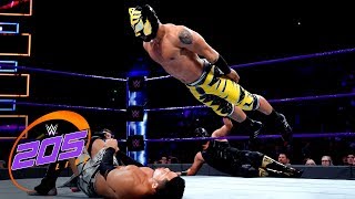 Linde Dorado amp Gran Metalik vs Itami amp Tozawa  Tornado Tag Team Match WWE 205 Live Apr 17 2018 [upl. by Savior969]