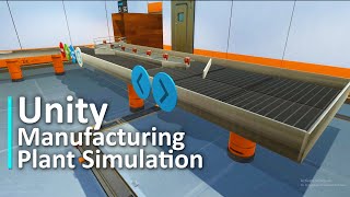 Manufacturing Discrete Event Simulation using UNITY  Part 01 [upl. by Notna]