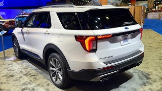 New FORD EXPLORER Platinum 2025  FIRST LOOK amp visual REVIEW exterior interior [upl. by Bosson]