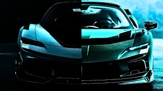 Ferrari SF90 Mansory vs Ferrari SF90 Spider Mansory 1ontrending [upl. by Balling]