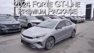 New 2024 Kia Forte GTLine Premium Package at Parkside Kia [upl. by Anirtac]