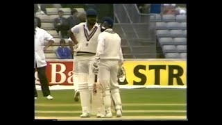 ENGLAND v INDIA 3rd TEST MATCH DAY 4 THE OVAL JULY 12 1982 KAPIL DEV SYED KIRMANI PHIL EDMONDS [upl. by Einhpad]