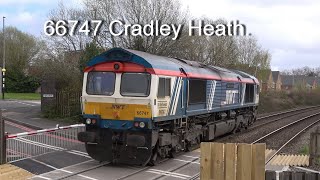 66747 Cradley Heath 030424 then 050424 [upl. by Olonam511]