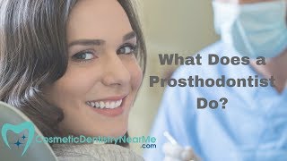 What Does a Prosthodontist Do [upl. by Akihdar858]