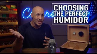 Choosing the Perfect Humidor For Your Cigar Collection [upl. by Derraj748]