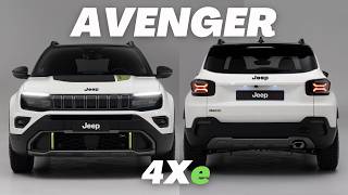 The 2024 Jeep Avenger 4xe A Mini OffRoad Hybrid Warrior [upl. by Phelgon]