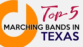 Top 5 High School Marching Bands in Texas  20212022 [upl. by Tarkany166]