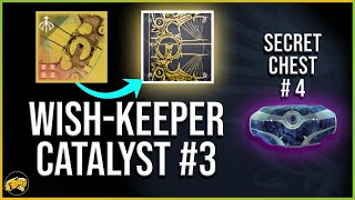 Destiny 2  WishKeeper Catalyst 3  Constellation Pair Location  Secret Chest Four  Dragonhoard [upl. by Adnovay]